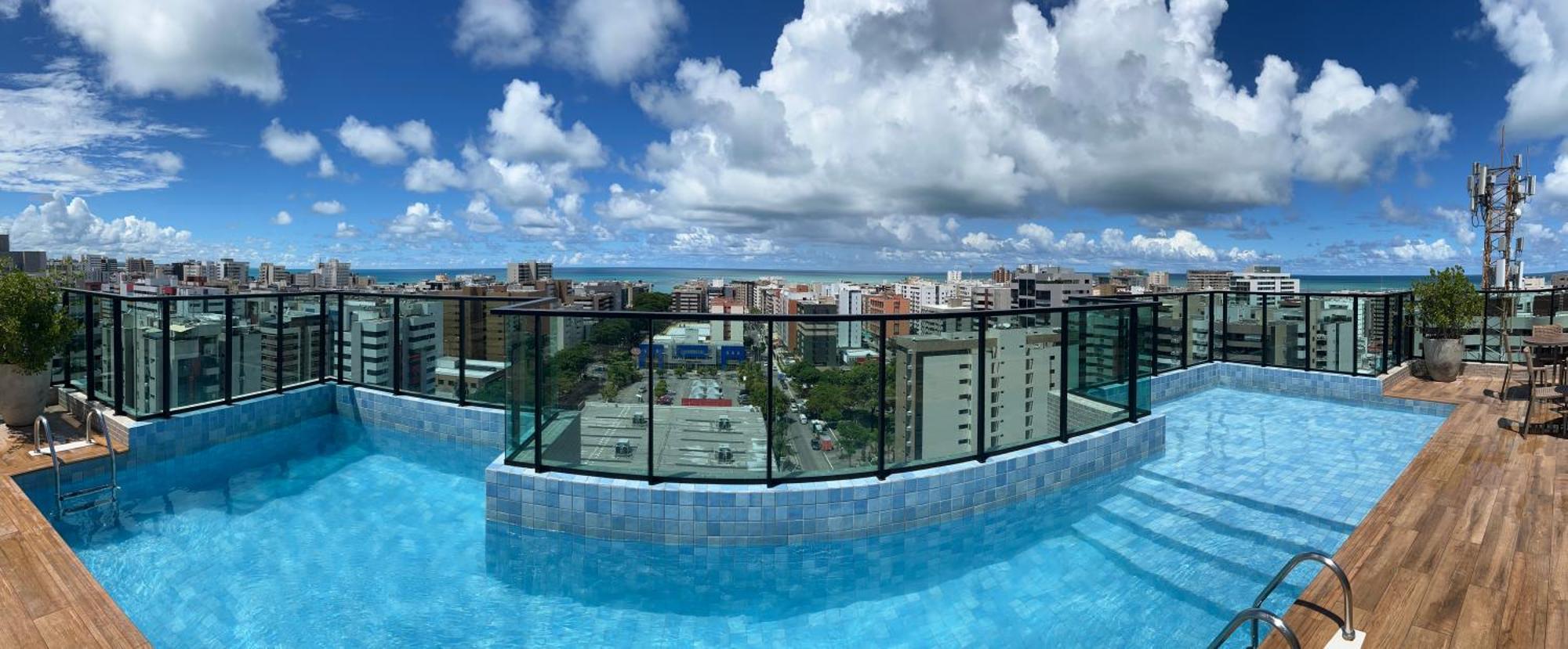 Novissimo, 500M Praia, Garagem, Vista - Luzes Do Arrebol Maceio  Ngoại thất bức ảnh