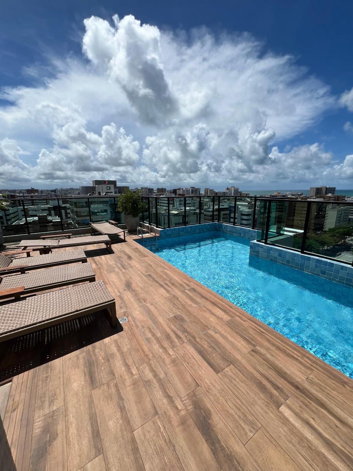 Novissimo, 500M Praia, Garagem, Vista - Luzes Do Arrebol Maceio  Ngoại thất bức ảnh